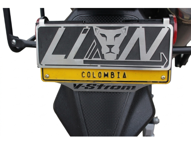 PORTA PLACA SUZUKI VSTROM