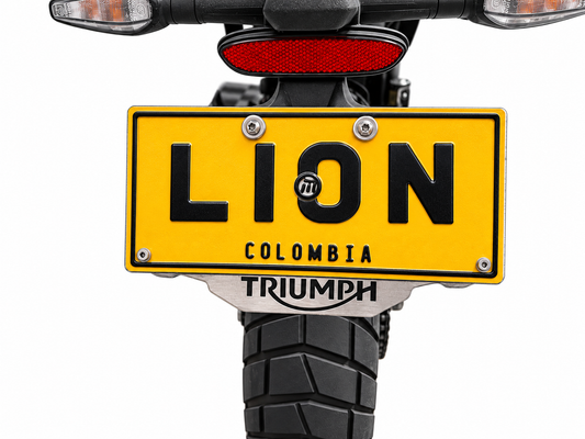 PORTA PLACA TRIUMPH