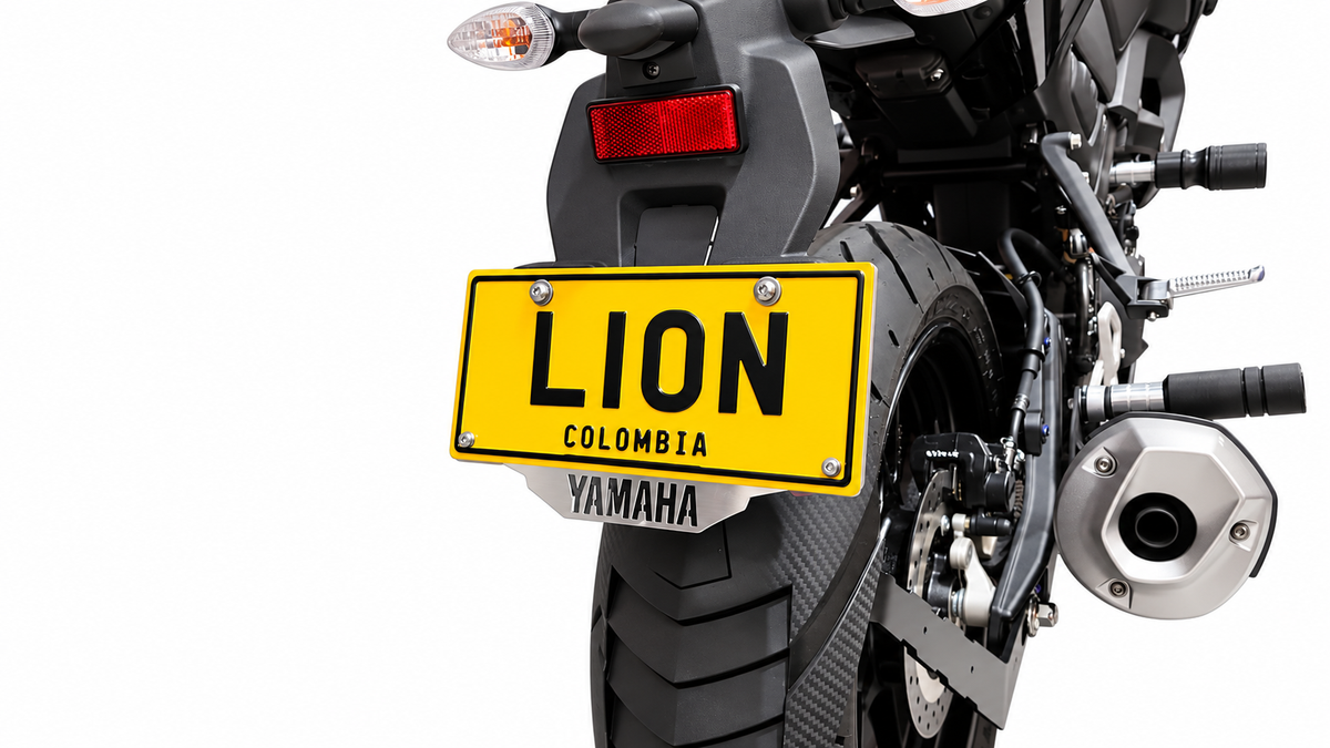 PORTA PLACA GENERICO YAMAHA