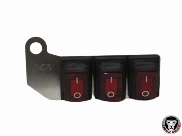 3-POINT LED BUTTON PANEL