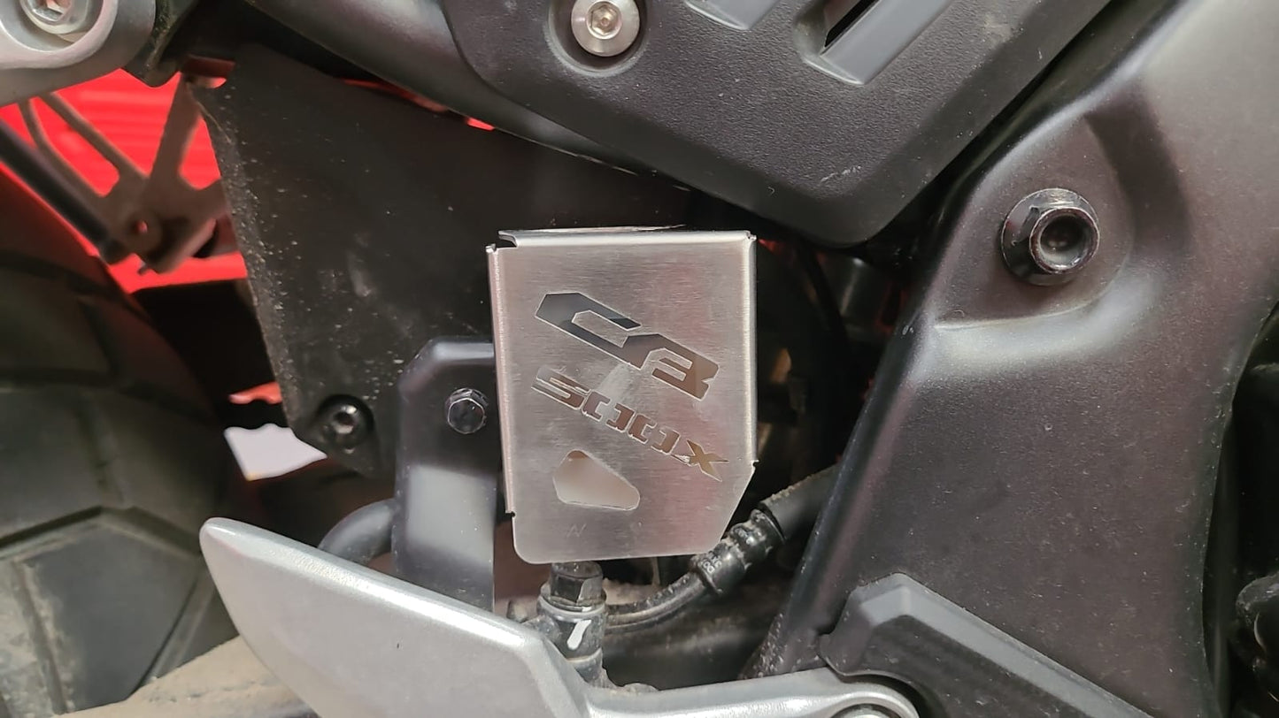 CB500XPRFT22 - PROTECTOR RECIPIENTE FRENO TRASERO 2022 - UP