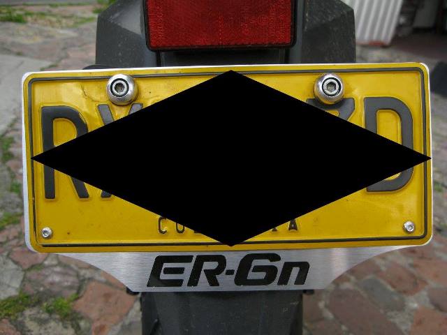 ER6n12PP - PORTA PLACA ER6N