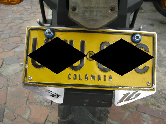 FZPP - PORTA PLACA