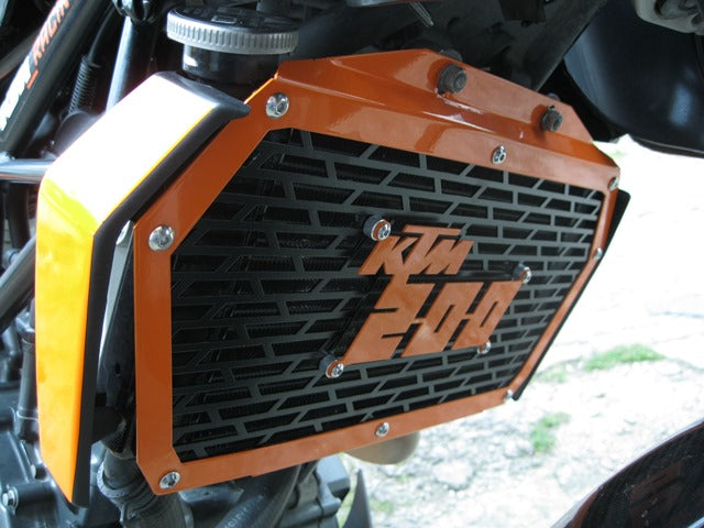 KTM200PRAR - PROTECTOR RADIADOR ALTO RELIEVE