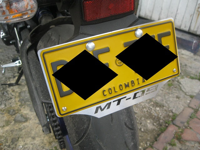 PLATE HOLDER 2014-2016 / 2017 UP