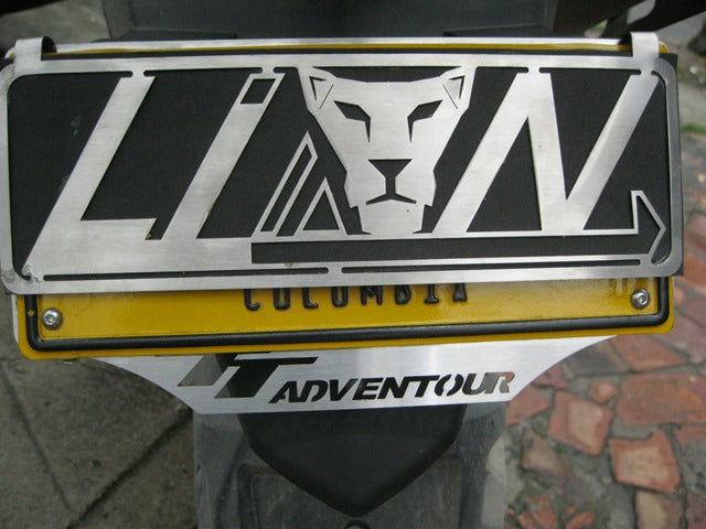 TT250PP - PORTA PLACA