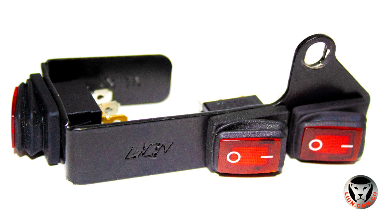 BUTTON PANEL 3 LED POSITIONS