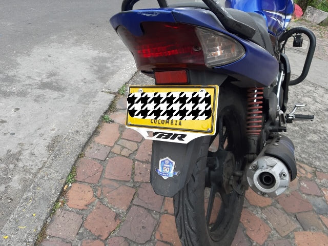 YBR125PP - PORTA PLACA