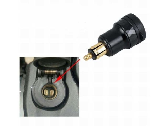 CARGADOR DIN PUERTO USB TYPE A PUERTO USB TYPE C BMW/DUCATI/TRIUMPH