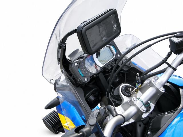 BASE PARA GPS - CELULAR YAMAHA SUPER TENERE - VOGE 300DS - MRX ARIZONA - HONDA CB 500X