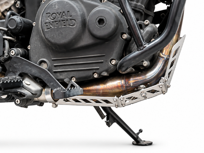 Protector cárter Himalayan 450 Plateado
