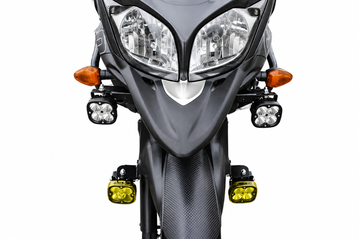 BASE EXPLORADORAS BAJO CARENAJE SUZUKI VSTROM 650 ABS
