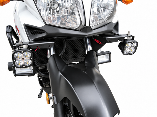 BASE EXPLORADORAS BAJO CARENAJE SUZUKI VSTROM 650 CLASICA