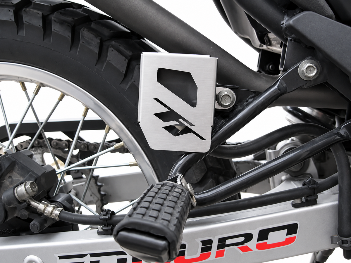 PROTECTOR RECIPIENTE FRENO TRASERO TTR200 - TT200 DS