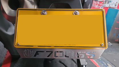 F700GSPP - PORTA PLACA BMW F700GS