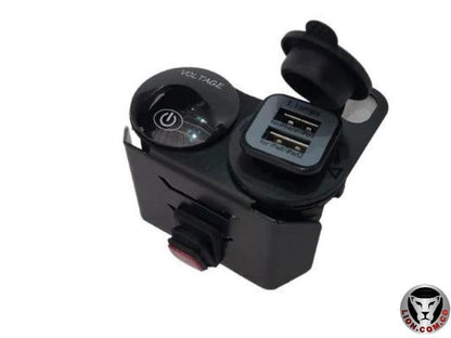 KIT FOR CHARGER AND VOLTMETER