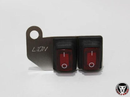 BOTONERA DE 2 PUESTOS LED