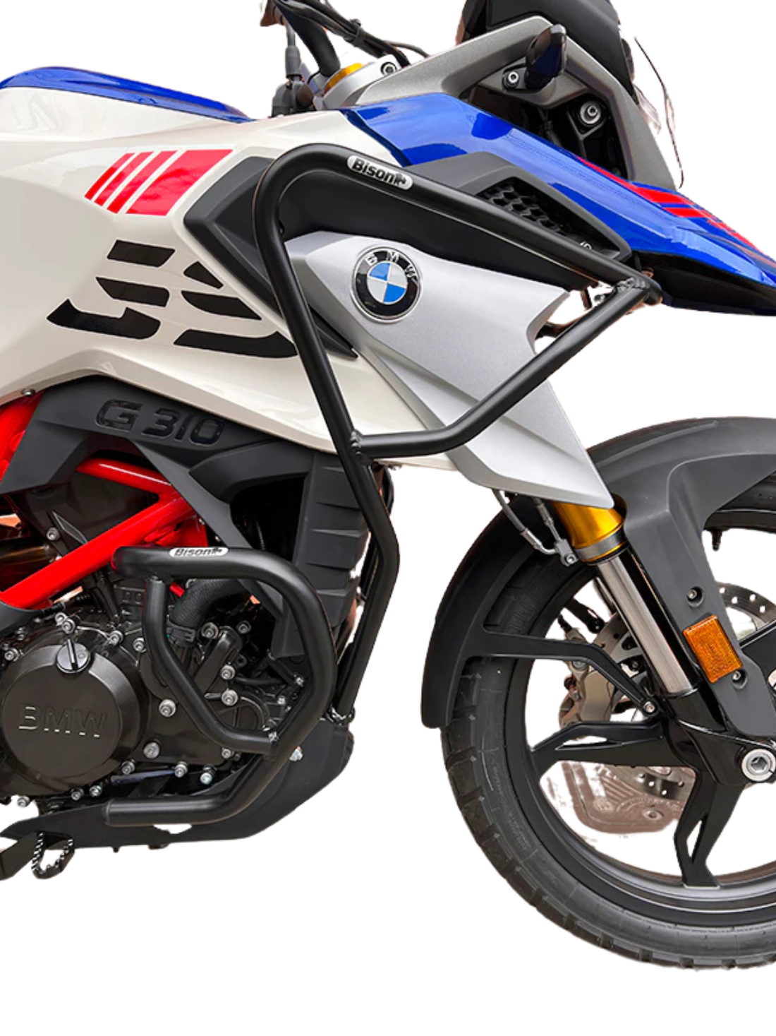 DEFENSA MOTOR BMW G 310 GS (ALTA Y BAJA) – LION ACCESORIOS MOTO
