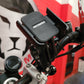 IMP0172 - PORTA CELULAR ALUMINIO REGULABLE CON CARGADOR USB
