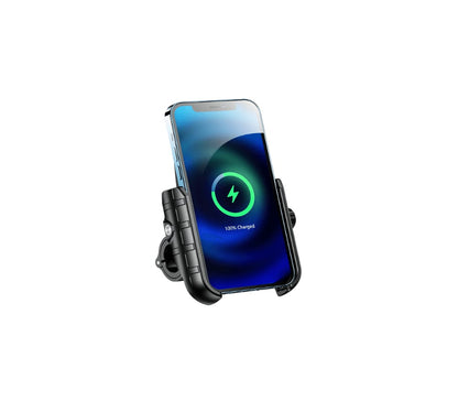 PORTA CELULAR GIRO 360° CON CARGA TIPO C + INALAMBRICA