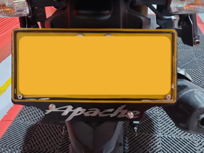 APACHE 2PPL - PORTA PLACA DE LUJO