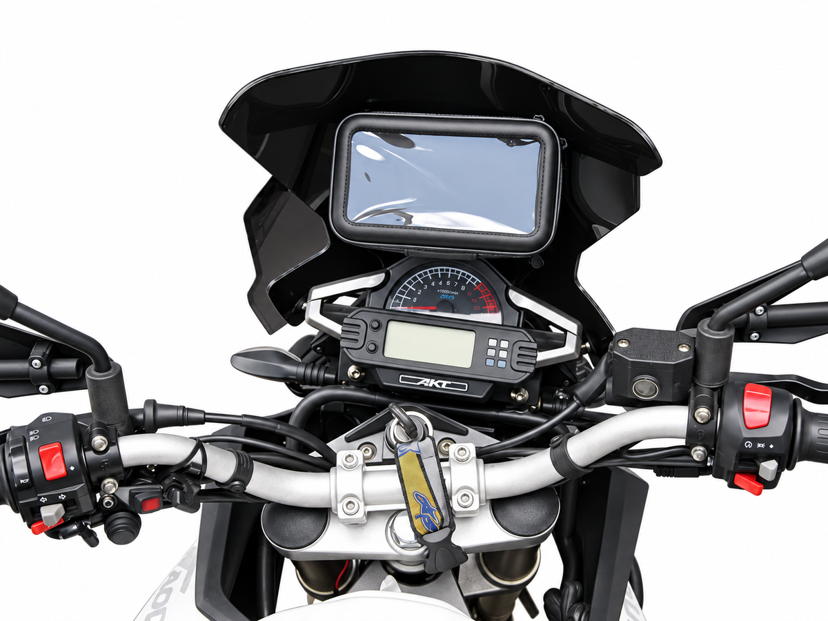 BASE PARA GPS - CELULAR AKT TT 250ADV CARBURADA