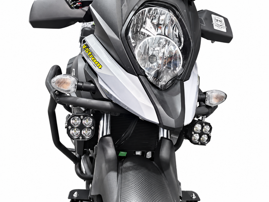BASE EXPLORADORAS BAJO CARENAJE SUZUKI VSTROM 650 AT/XT