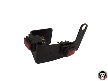 790ADVBO - BOTONERA 2 PUESTOS LED