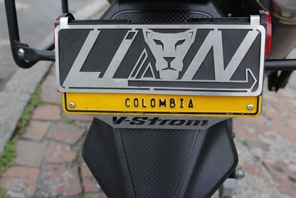 PORTA PLACA SUZUKI VSTROM