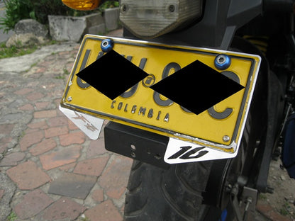FZPP - PORTA PLACA FZ-16
