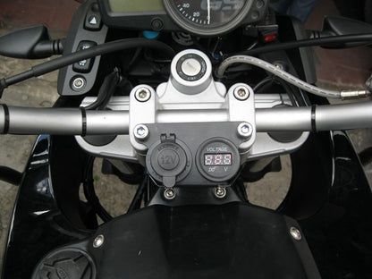 G650GSKCV - KIT CARGADOR Y VOLTÍMETRO BMW G650GS