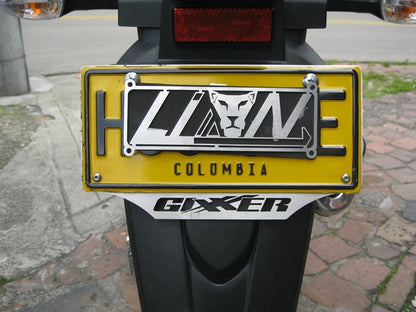 GIXPP - PORTA PLACA GIXXER 150 - 200