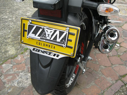 GIXPP - PORTA PLACA GIXXER 150 - 200