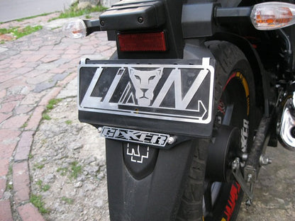 GIXPPL - PORTA PLACA DE LUJO (SE FABRICA POR ENCARGO)