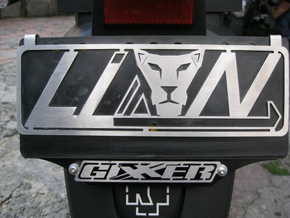 GIXPPL - PORTA PLACA DE LUJO (SE FABRICA POR ENCARGO)