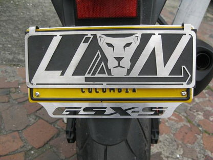 GSXS1PP - PORTA PLACA GSXS 150