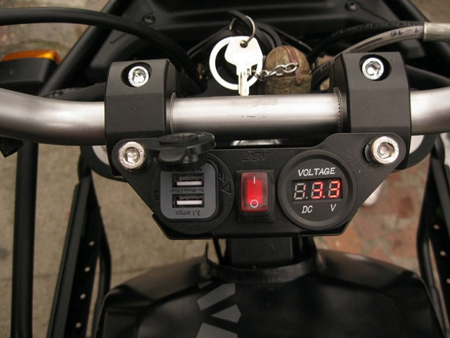 KIT FOR CHARGER AND VOLTMETER