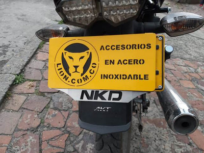 NKDPP - PORTA PLACA AKT NKD