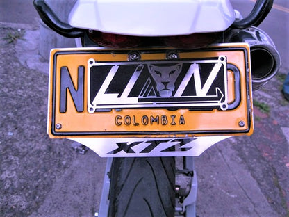 XTZ125PP - PORTA PLACA